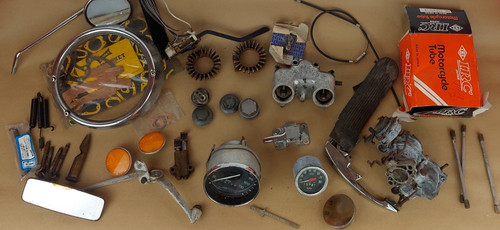 Classic motorcycle car parts - motorcycle,
