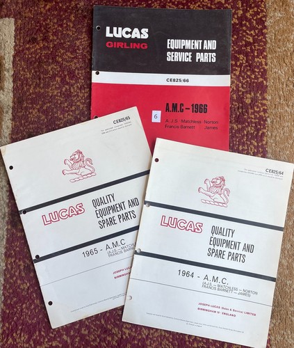 Lucas motorcycles parts - lucas,