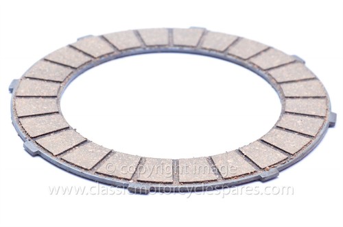 Clutch friction plate bsa - clutch, plate,