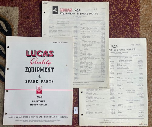 Lucas motorcycles panther - lucas,